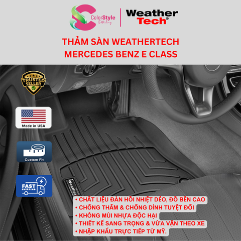  Thảm sàn WeatherTech Mercedes-Benz E Class 
