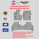  Thảm sàn WeatherTech Mercedes-Benz AMG G 63 