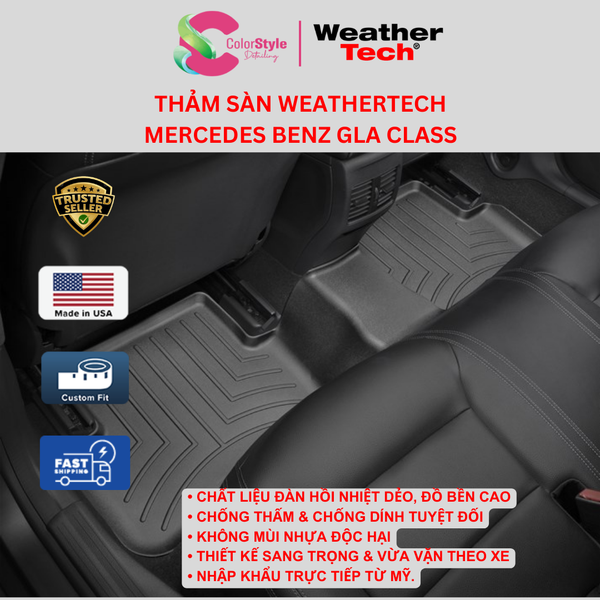  Thảm sàn WeatherTech Mercedes-Benz GLA Class 