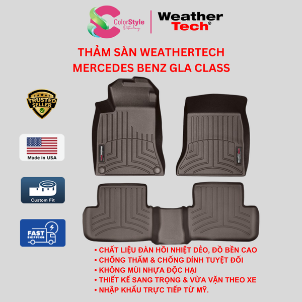  Thảm sàn WeatherTech Mercedes-Benz GLA Class 