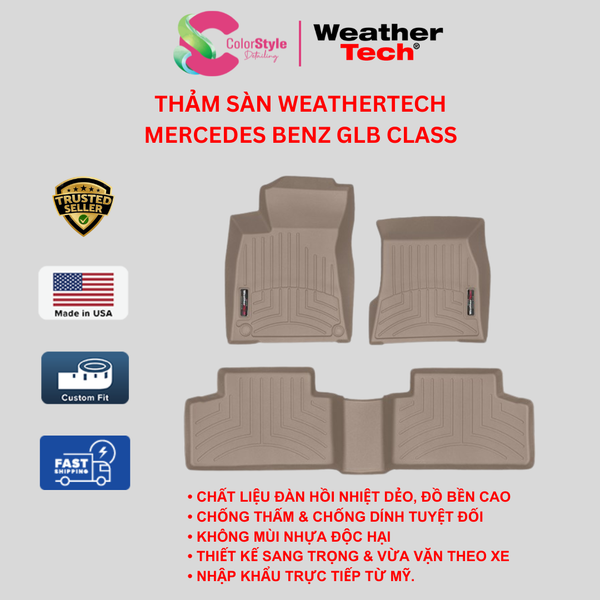  Thảm sàn WeatherTech Mercedes-Benz GLB Class/ GLB SUV 