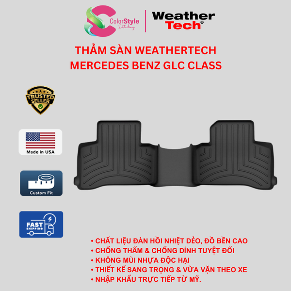  Thảm sàn WeatherTech Mercedes-Benz GLC Class/ GLC SUV/ GLC Coupe 
