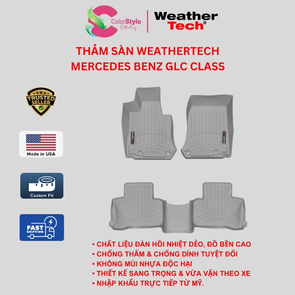  Thảm sàn WeatherTech Mercedes-Benz GLC Class/ GLC SUV/ GLC Coupe 