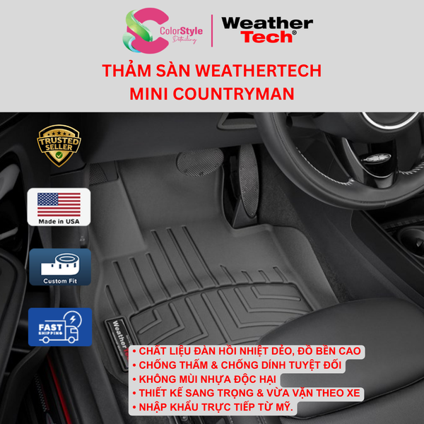  Thảm sàn WeatherTech MINI Countryman 