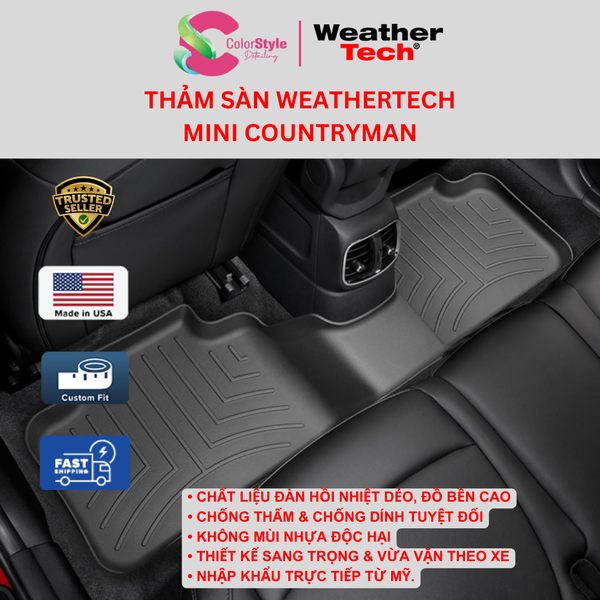  Thảm sàn WeatherTech MINI Countryman 
