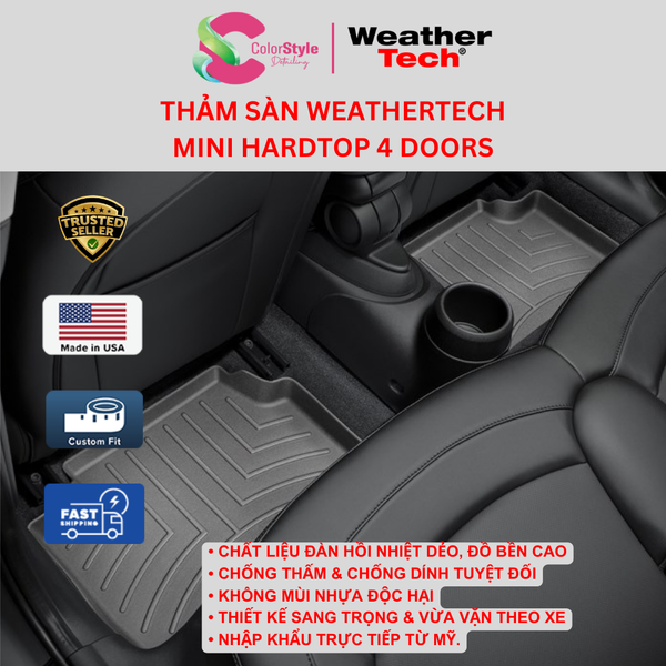  Thảm sàn WeatherTech MINI Hardtop 