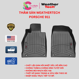  Thảm sàn WeatherTech Porsche 911 Carrera 