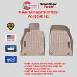  Thảm sàn WeatherTech Porsche 911 Carrera 