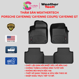  Thảm sàn WeatherTech Porsche Cayenne/ Cayenne Coupe/ Cayenne Turbo GT 