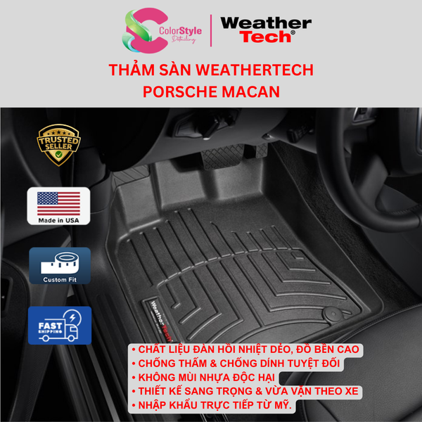  Thảm sàn WeatherTech Porsche Macan 