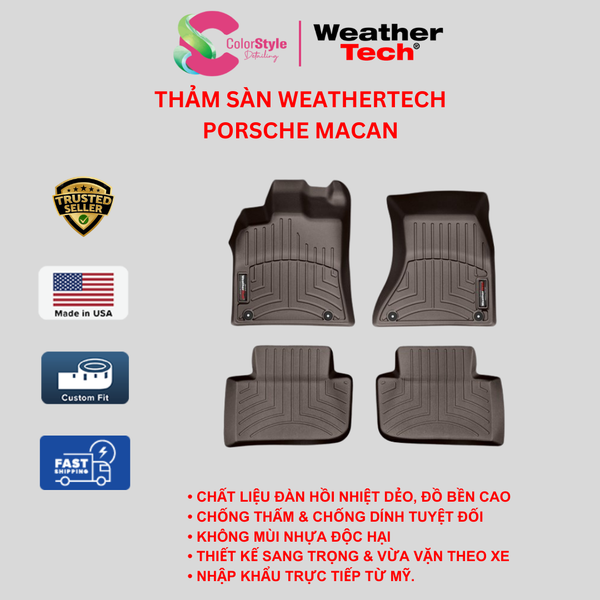  Thảm sàn WeatherTech Porsche Macan 