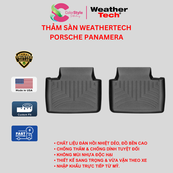  Thảm sàn WeatherTech Porsche Panamera Chính Hãng Mỹ 