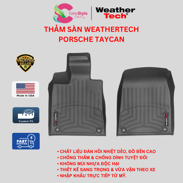  Thảm sàn WeatherTech Porsche Taycan 