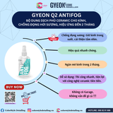  GYEON Q2 AntiFog Phủ Ceramic Kính Chống Đọng Hơi Sương Hiệu Ứng Đến2TH 