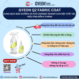  GYEON Q2 Fabric Coat Xịt Bảo Dưỡng Và Phủ Ceramic Nhanh Nội Thất Vải 