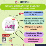  GYEON Q2M Leather Cleaner Dung Dịch Vệ Sinh Nội Thất Đồ Da Cao Cấp 