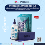  GYEON Q2 LeatherShield EVO, Bộ Phủ Ceramic Cao Cấp Đồ Da, 18 Tháng 