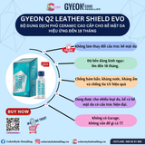  GYEON Q2 LeatherShield EVO, Bộ Phủ Ceramic Cao Cấp Đồ Da, 18 Tháng 