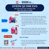  GYEON Q2 One EVO, Bộ Dung Dịch Phủ Ceramic Sơn, Hiệu Ứng Đến 24 Tháng 