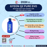  GYEON Q2 Pure EVO, Bộ Dung Dịch Phủ Ceramic Sơn, Hiệu Ứng Đến 36 Tháng 