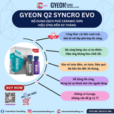  GYEON Q2 Syncro EVO Bộ Dung Dịch Phủ Ceramic Sơn Hiệu Ứng Đến 50 Tháng 