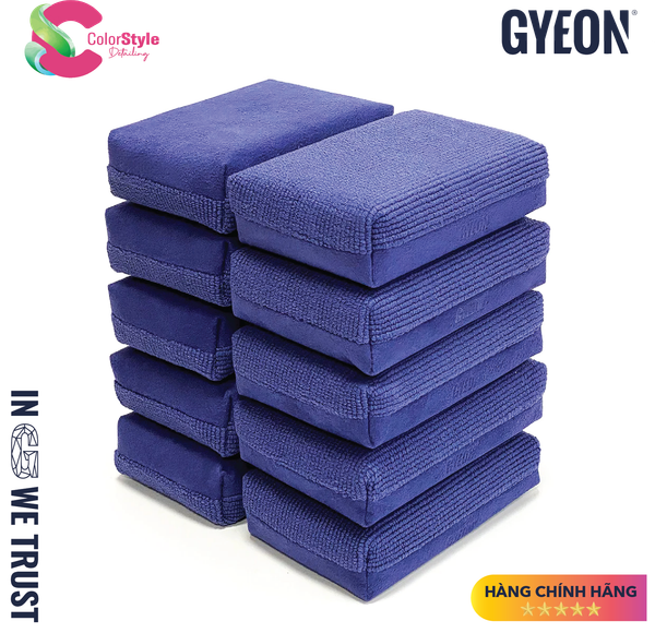  GYEON Q2M Coating Applicator Xốp Bọc 2Mặt Microfiber Dưỡng Phủ Ceramic 