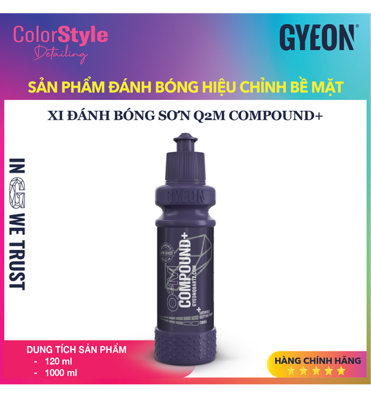  GYEON Q2M Compound+ Xi Đánh Bóng Sơn Xóa Xước Sâu 