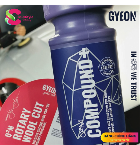 Xi đánh bóng/ xóa xước sâu cho sơn GYEON Q²M Compound+ 