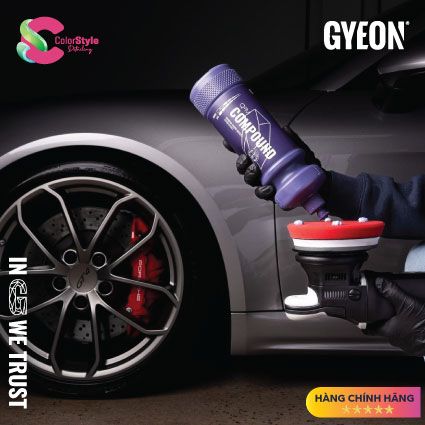  GYEON Q2M Eccentric Cut Phớt Đánh Bóng Lệch Tâm Cho Vết Xước Vừa 