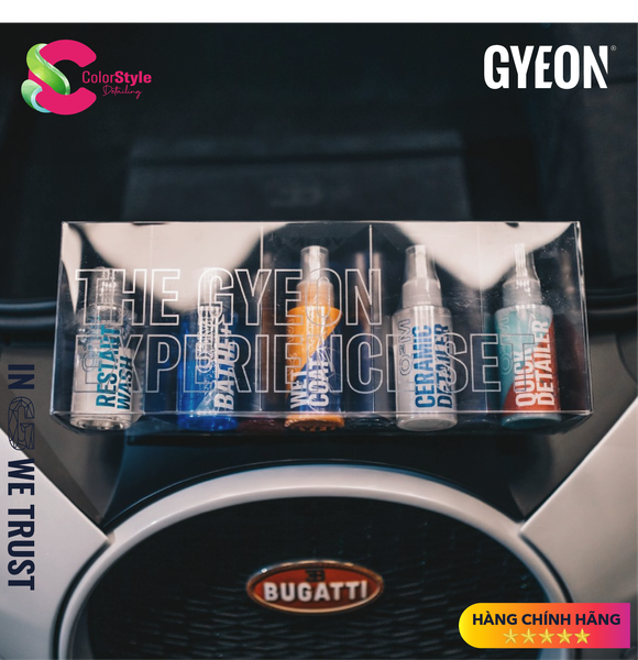  Bộ sản phẩm mini trải nghiệm chăm sóc, làm sạch xe Gyeon Q²M Set 