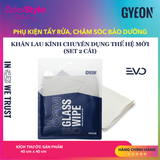  GYEON Q2M Glass Pack EVO Khăn Microfibre Thế Hệ Mới Chuyên Lau Kính 