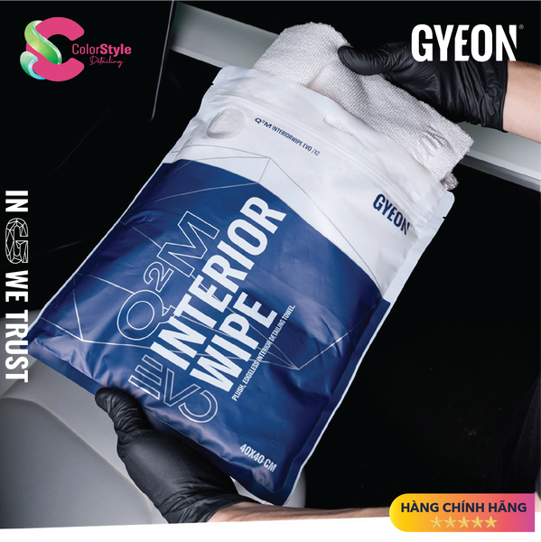  GYEON Q2M Interior Wipe EVO Khăn Microfibre Chuyên Lau Nội Thất (2c) 