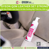  GYEON Q2M Leather Set Bộ Sản Phẩm Vệ Sinh Và Bảo Dưỡng Nội Thất Đồ Da 