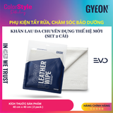  Khăn lau da chuyên dụng thế hệ mới GYEON Q²M Leatherwipe EVO 40x40 cm. 