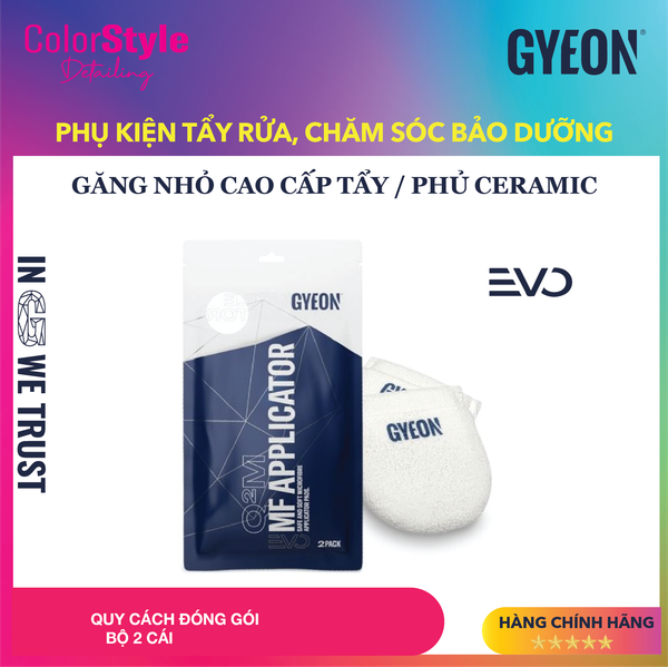  Găng nhỏ dùng tẩy/phủ Ceramic GYEON Q²M MF EVO Applicator (Set 2 cái) 