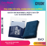  Khăn microfibre 2 mặt cao cấp lau xi đánh bóng GYEON Q²M PolishWipeEVO 