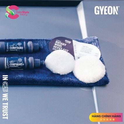  Phớt máy đánh bóng đồng tâm GYEON Q²M Rotary Wool Heavy Cut 