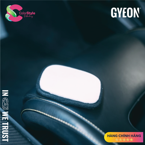  GYEON Q2M Scrub Pad EVO Xốp 2 Mặt Trắng Đen Chuyên Lau Nội Thất 