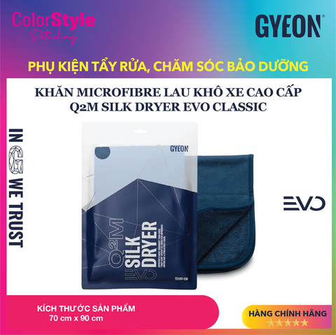  Khăn Microfiber lau khô siêu thấm GYEON Q2M SilkDryer EVO 