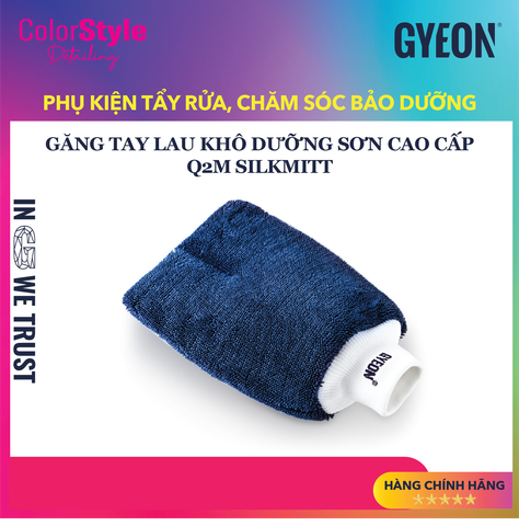  Găng tay lau khô dưỡng sơn cao cấp GYEON Q²M SilkMitt 
