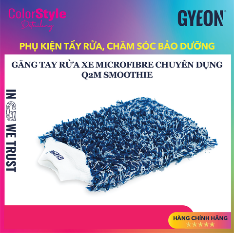  Găng tay rửa xe microfiber chuyên dụng GYEON Q²M Smoothie 
