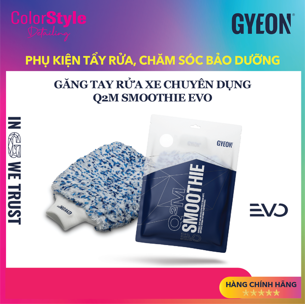 Găng tay rửa xe microfiber chuyên dụng GYEON Q²M Smoothie EVO 