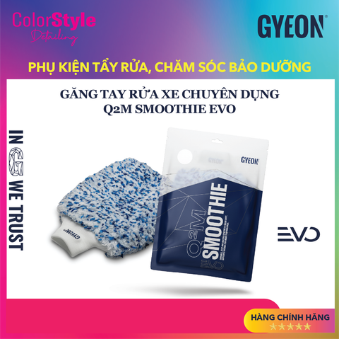 Găng tay rửa xe microfiber chuyên dụng GYEON Q²M Smoothie EVO 
