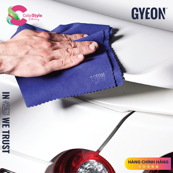  Khăn microfibre phủ Ceramic GYEON Q²M Suede cao cấp (Set 10 cái) 