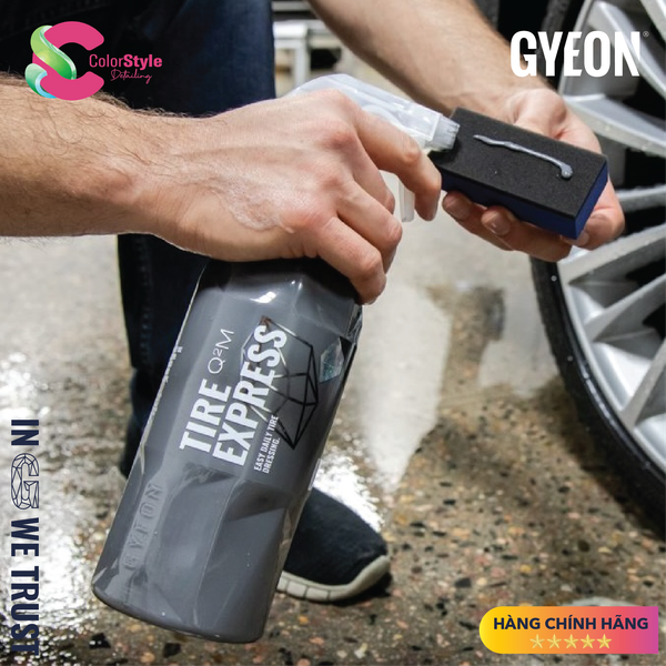  GYEON Q2M Tire Applicator Gói 2 Mút Xốp Dưỡng Lốp Xe 