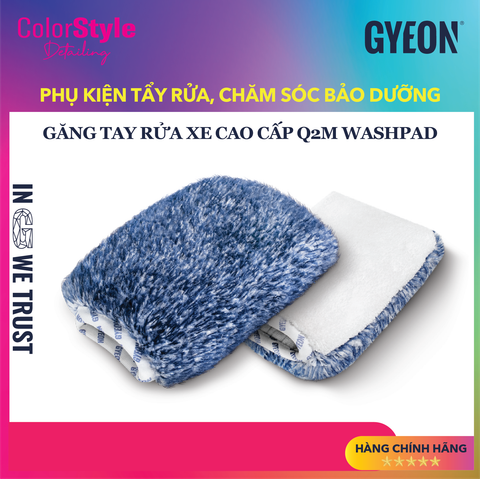  Găng tay rửa xe cao cấp 2 mặt GYEON Q²M WashPad 