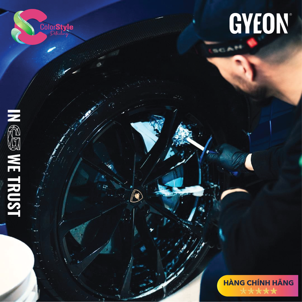  Cọ microfibre cao cấp rửa mâm xe GYEON Q²M WheelBrush 