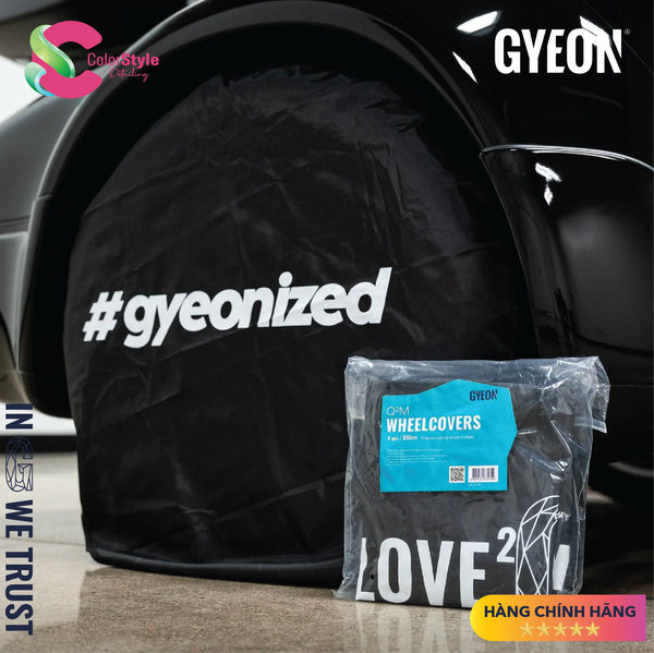  GYEON Q2M Covers Áo Trùm (Bọc) Bánh Xe, Ghế, Vô Lăng Xe 
