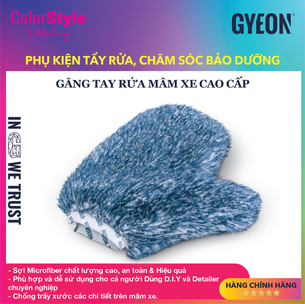  Găng tay rửa mâm xe cao cấp GYEON Q²M WheelMitt 