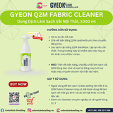  GYEON Q2M Fabric Cleaner, Dung Dịch Vệ Sinh Vải Nội Thất, 1000 ml 